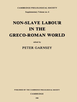 cover image of Non-Slave Labour in the Greco-Roman World
